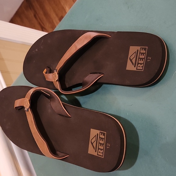 Reef flip flop sandals men's size 12 - Picture 3 of 7